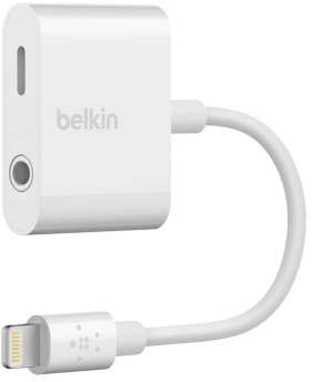 Belkin Lightning Audio 3.5mm + Charge RockStar Adapter