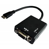  Mini HDMI to VGA + Audio  1080p  15 "