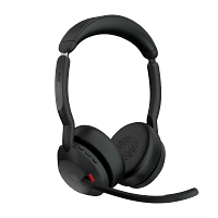 Jabra Evolve2 55, Stereo, UC, Link 380a - On-Ear Headset