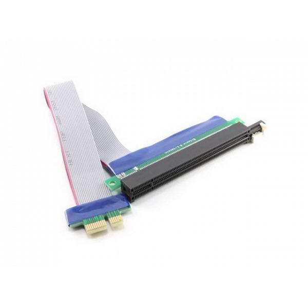 Flexible PCI-E 1x to 16x Riser Card