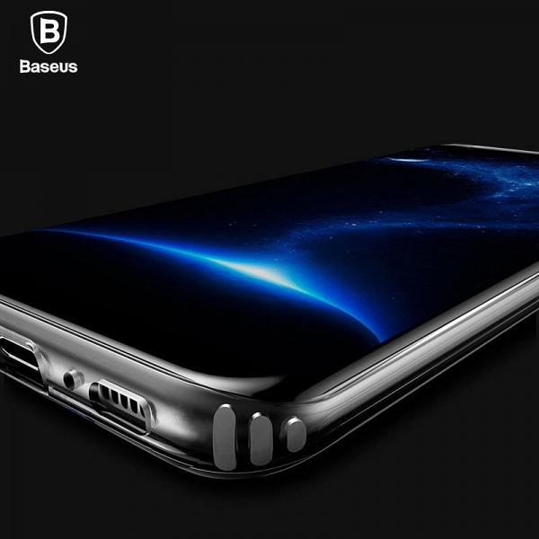 Baseus Shockproof Ultra-thin TPU Clear Case Cover For Samsung Galaxy S8 4
