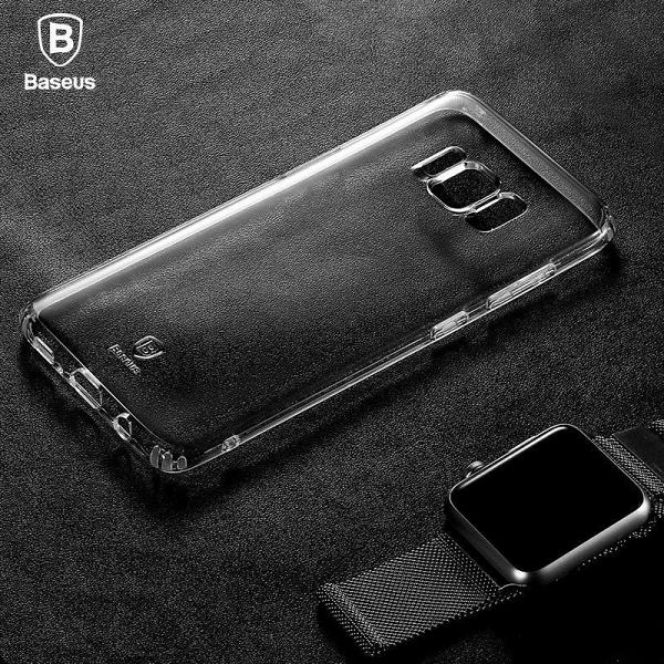 Baseus Shockproof Ultra-thin TPU Clear Case Cover For Samsung Galaxy S8 5