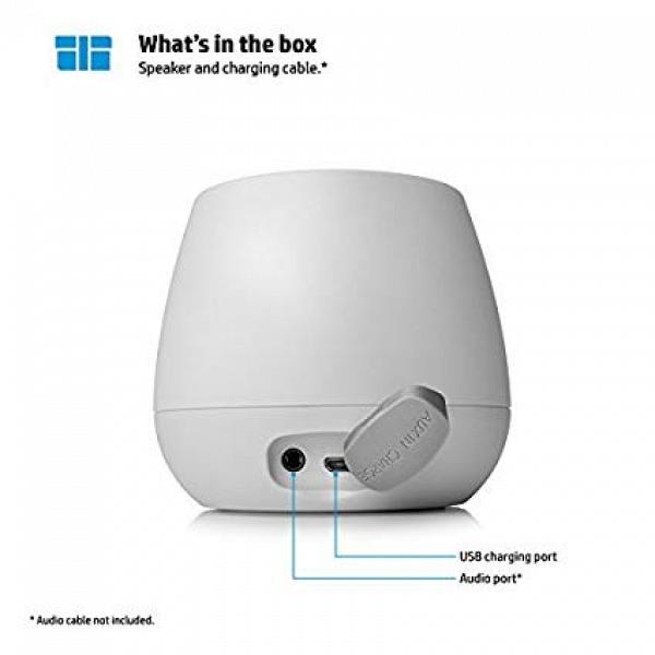   HP Bluetooth S6500 White Speaker 3