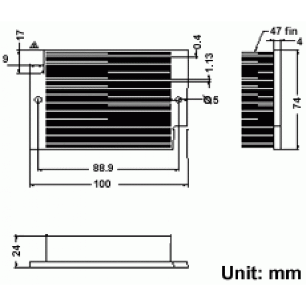 Thermaltake K8 1U Passive cooler (A1819) parallel 4