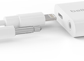 Belkin Lightning Audio 3.5mm + Charge RockStar Adapter 5