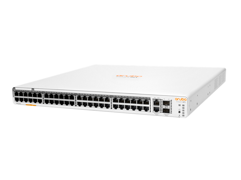 Aruba Instant On 1960 48G 40p Class4 8p Class6 PoE 2XGT 2SFP+ 600W Switch