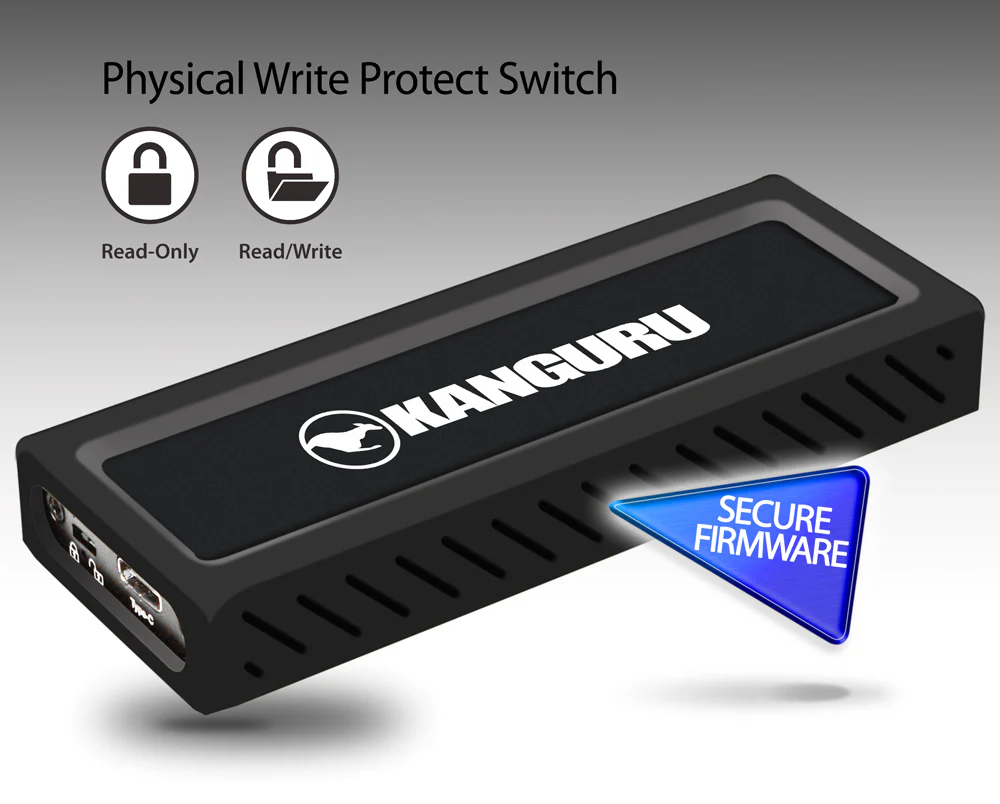   Kanguru UltraLock 2TB USB 10Gbps SSD 4