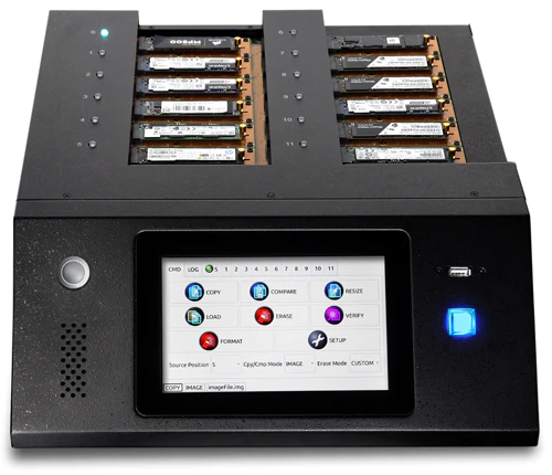 KanguruClone M.2 NVMe SSD Pro Duplicator, 11-Bay 4
