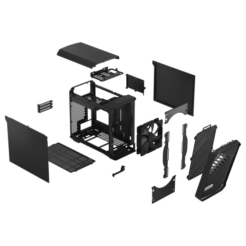  Fractal Design Torrent Nano Black, Solid 8