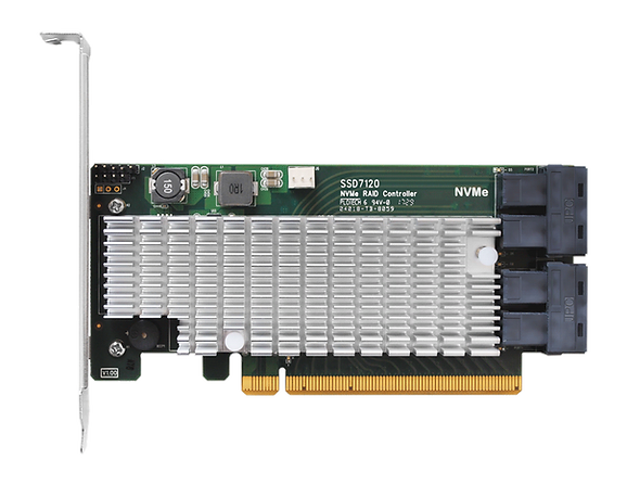 HighPoint PCIe 3.0 x16 4-Channel U.2 NVMe RAID Controller 4
