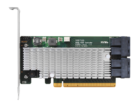 HighPoint Ultra-High Performance Flexible 4x NVMe U.2 RAID Controller 4