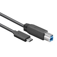 USB3 Type-C to Type-B 5Gbps Cable, 1m