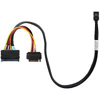 HD miniSAS SFF-8643 to U.2 SFF-8639 Connector with 15-pin SATA Power Connector