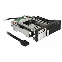 Hot Swap 2.5" & 3.5" SATA HDD/SSD Backplane for External 5.25" Bay
