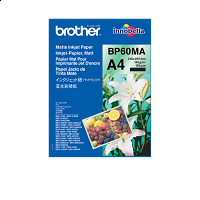 Brother Matte A4 Inkjet Paper 145gr, 25 sheets