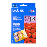 Brother 10x15cm Glossy Photo Paper, 50 sheets