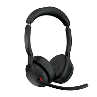 Jabra Evolve2 55, Stereo, MS Teams, Link 380c - On-Ear Headset