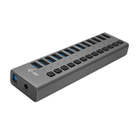 i-TEC 13-Port with Power Adapter , USB3.0