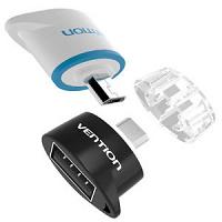 MicroUSB 2.0 Male to USB-A 2.0 Female Adapter