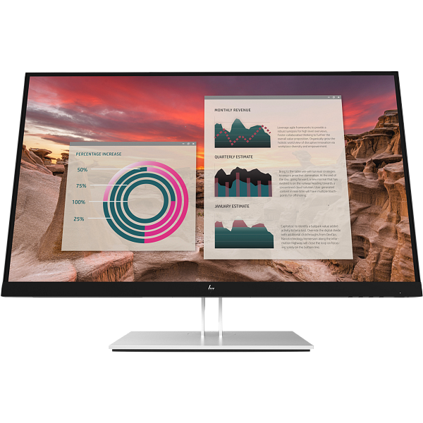   HP 27\" EliteDisplay E27U G4 QHD USB-C 2K IPS 4