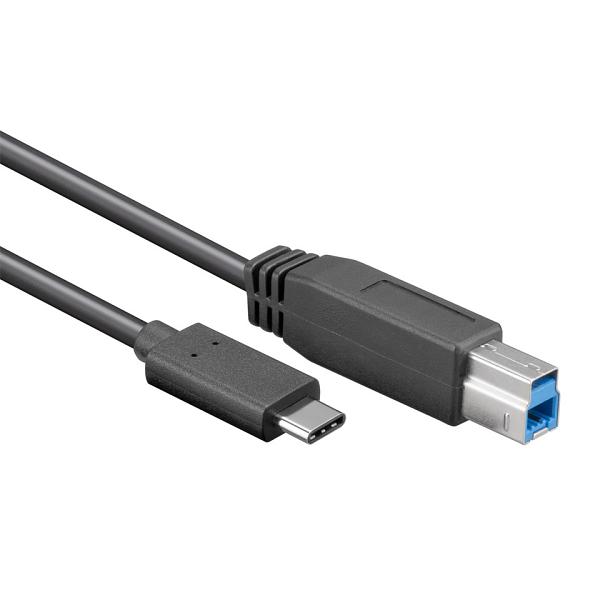 USB3 Type-C to Type-B 5Gbps Cable, 1m