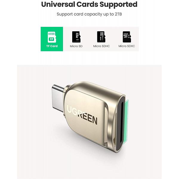   Ugreen USB-C to MicroSD 3