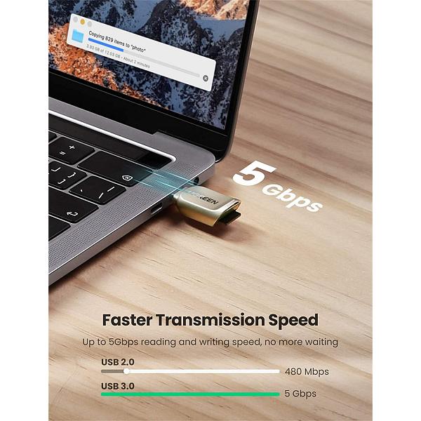  Ugreen USB-C to MicroSD 4