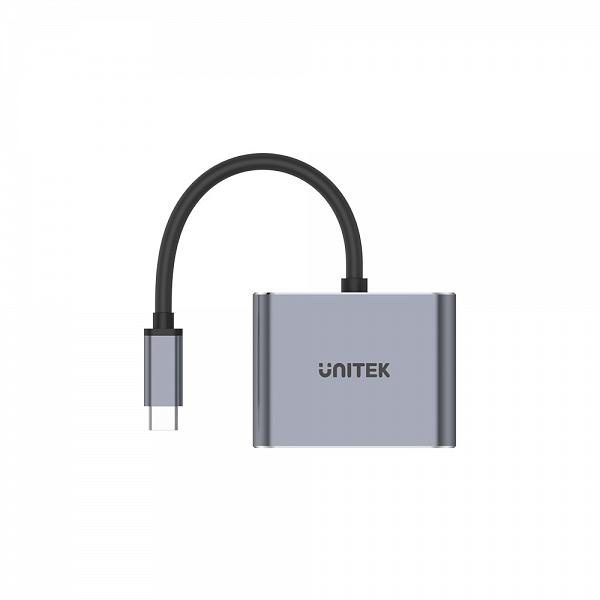 Unitek USB-C Multi-Port Hub HDMI2.0 + VGA + USB + Power Delivery 4