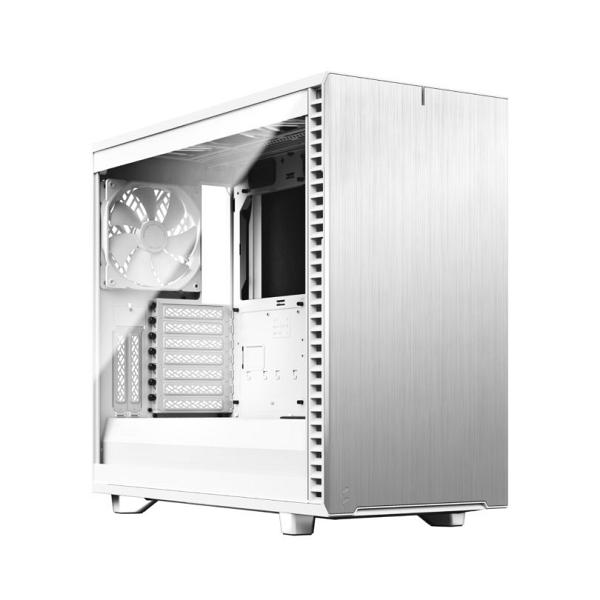  Fractal Design Define 7 White, Clear Tint