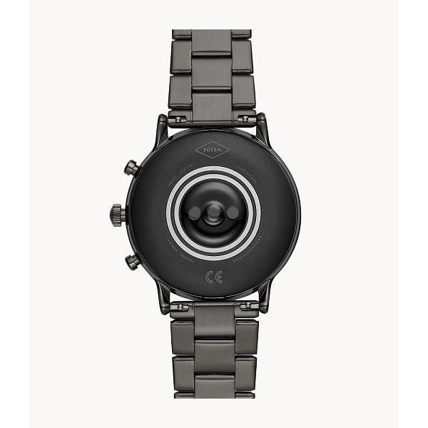 Fossil Gen 5 Smartwatch - The Carlyle HR Smoke Stainless Steel 5