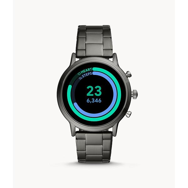 Fossil Gen 5 Smartwatch - The Carlyle HR Smoke Stainless Steel 6