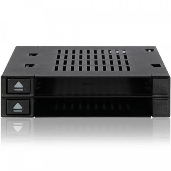 Icy Dock flexiDock 2x2.5\" SATA HDD/SSD Docking for External 3.5\" Drive Bay 6