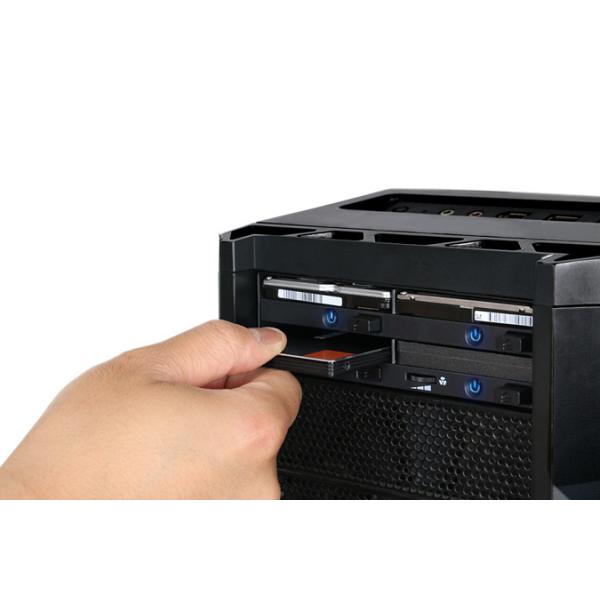 Icy Dock flexiDock 4x2.5\" SATA HDD/SSD Docking for External 5.25\" Drive Bay 10