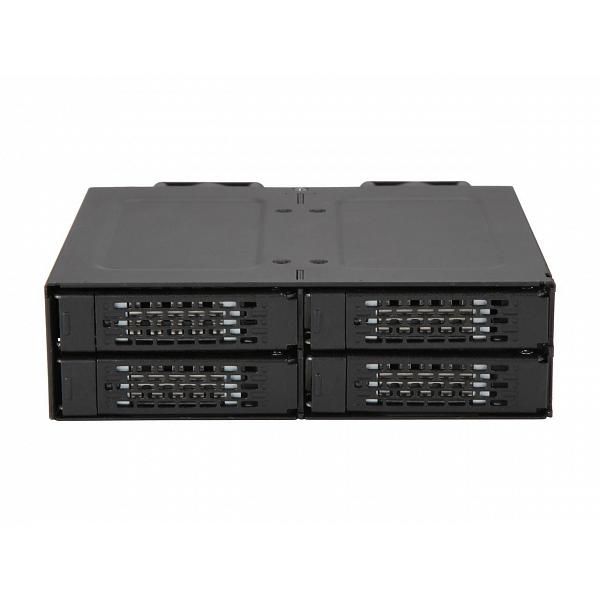 Icy Dock ToughArmor 4x 2.5\" NVMe U.2/U.3 SSD Mobile Rack Enclosure for 5.25\" Bay 3