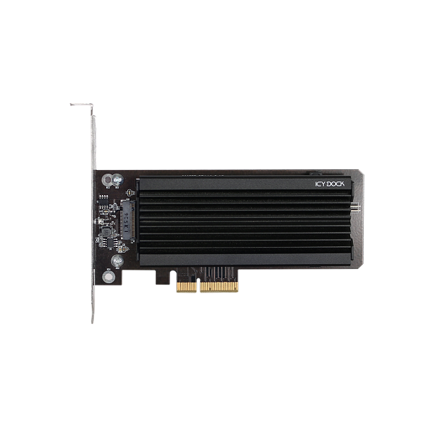 M.2 NVME to PCIe 3.0 x4 Adapter with Aluminum Heatsink Solution