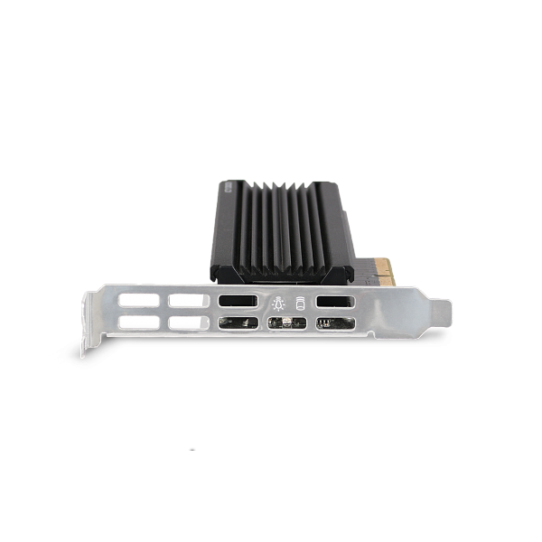 Icy Dock EZConvert Ex Pro M.2 NVMe SSD to PCIe 3.0/4.0 x4 Adapter with Heat Sink & PCIe Bracket 6
