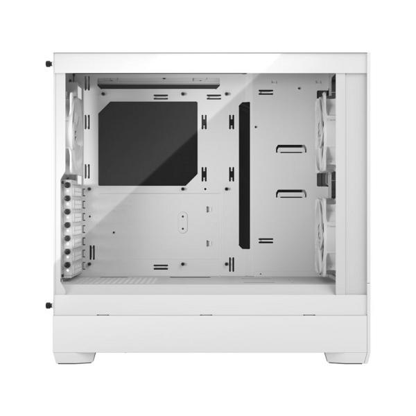  Fractal Design Pop Silent White, Clear Tint 6