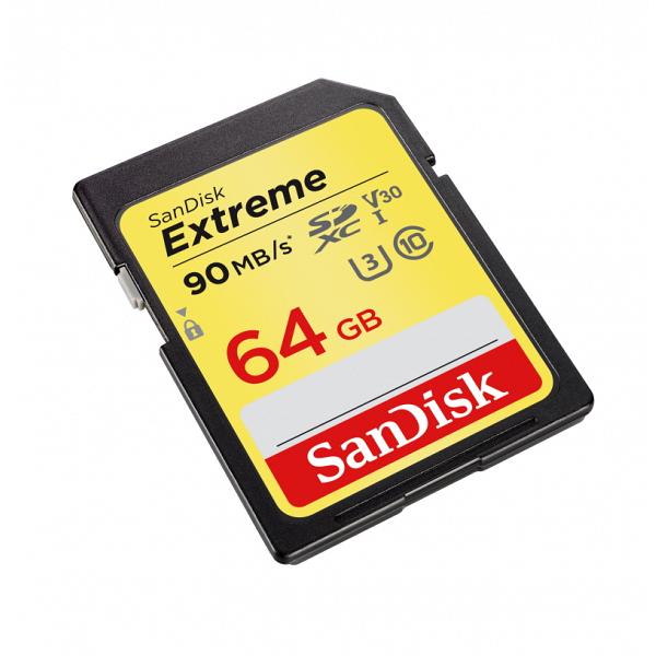   Sandisk Extreme SDXC 64GB