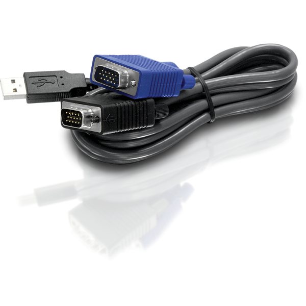TRENDnet USB/VGA KVM cable, 3m