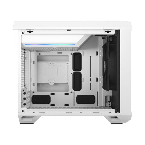  Fractal Design Torrent Nano White, Clear Tint 6