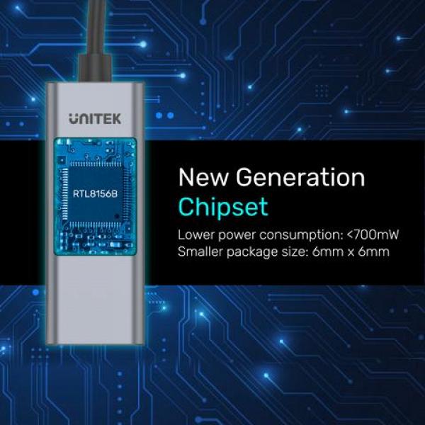 Unitek USB-A to 2.5GbE Ethernet Adapter 9