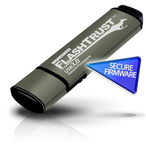   Kanguru FlashTrust Secure Firmware 256GB USB 5Gbps