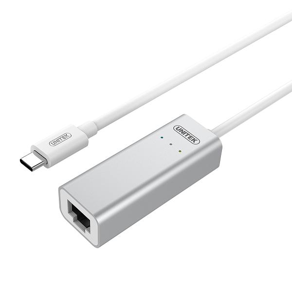 Unitek Aluminium USB-C Gigabit Ethernet Converter