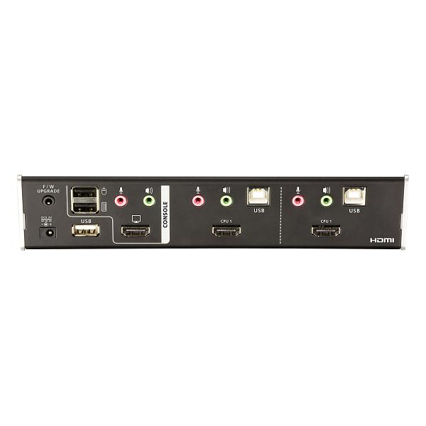 Aten 2-Port USB HDMI/Audio KVMP Switch 4