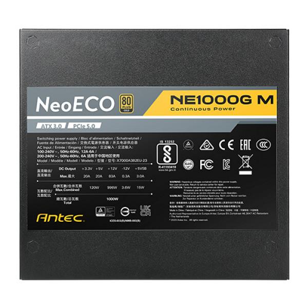   Antec NeoEco ATX3.0 80+ Gold 1000W 10