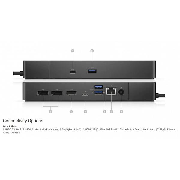 Dell Docking Station - WD19S 130W 7